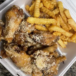 Wings and Fries