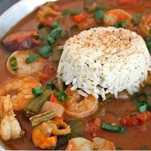 Our Fresh and Fresh, did we say Fresh?...Well from scratch Nawlins' Style Seafood Gumbo