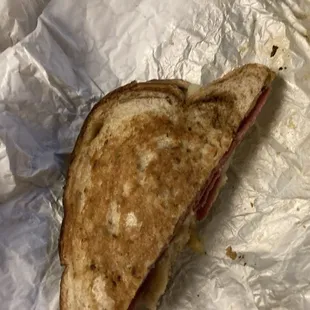 Corn beef sandwich, with little meat. They should take it off the menu.