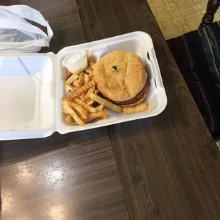 Tenderloin and fries