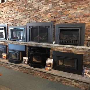 Lots of gas and wood burning inserts to chose from