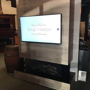 Modern fireplace options