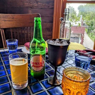 Cocktails with a view