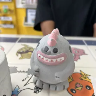 My fiancés little monster! I wish he was holding a cookie