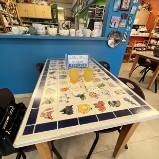 We got the Pokémon table! Super adorable!