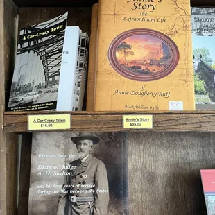 Gift shop books