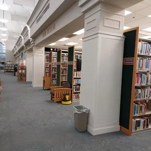 Fiction and Non fiction section