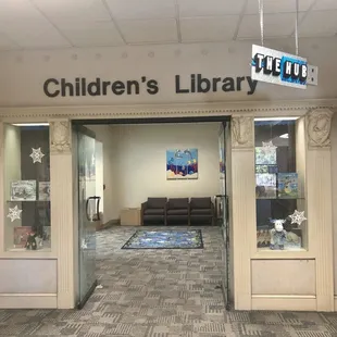 Children's library entrance