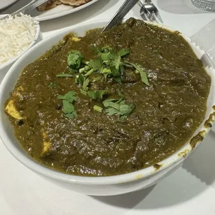 Saag paneer