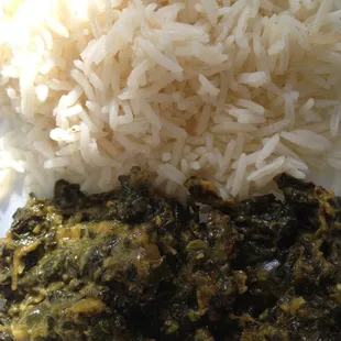 Palak paneer