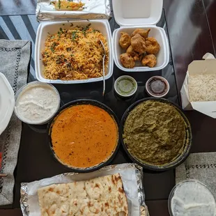 Takeout food