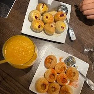 donuts, food, dough desserts