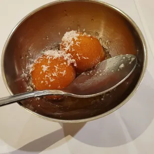 Delicious dessert, galub jamun!