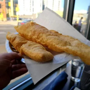 Bhatura - very light popover-type bread