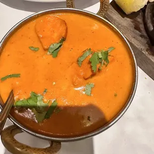 Chicken tikka masala curry