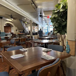 Decor and inside of restaurant