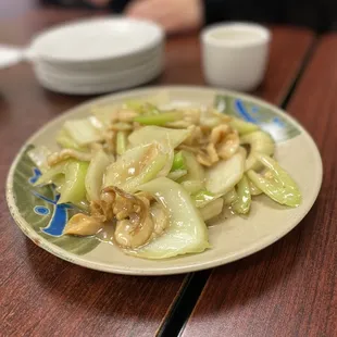 Clam in garlic sauce