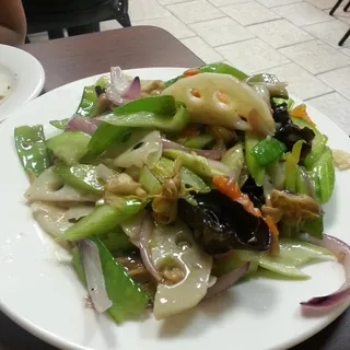 92. Tai Shan Stir Fried with Vegetable Special