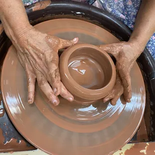 If pottery making is on your bucket list, now's the time to indulge