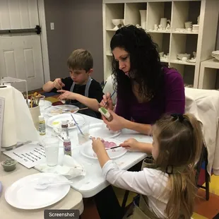 The family that "clays" together "stays" together :)