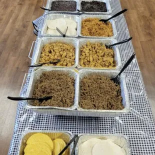 Delicious taco bar for your next event!