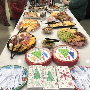 Christmas catering for a business party