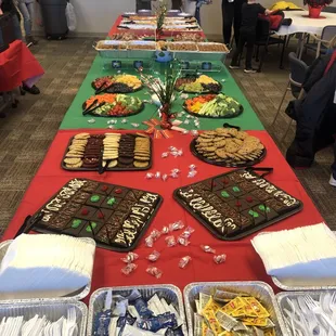 Holiday catering to 500 people for a huge event!