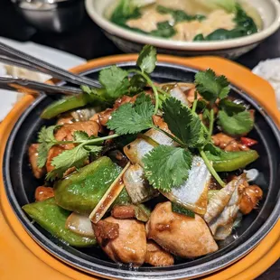 3 cup chicken Claypot dish