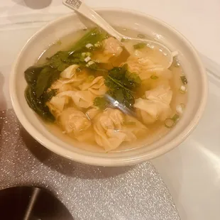 Wonton Noodle Soup