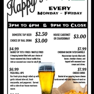 Happy Hour deals