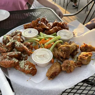 fried chicken wings, food, bbq chicken, chicken wings, poultry, chicken wings and fried chicken, chicken, fried chicken, bbq wings