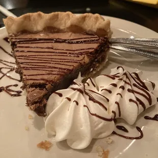 Homemade chocolate pie!