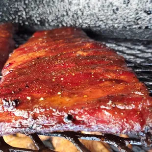 ribs, food, bbq ribs
