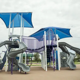 Renovated in 2017, all the playground equipment is state of the art.