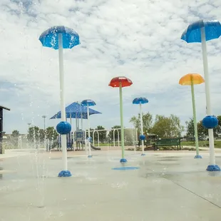 Chandler Park has Mansfield's first splash pad, open 10am-8pm Memorial Day through Labor Day, and weekdays 10am-2pm in September.