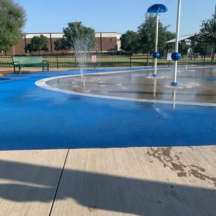 Splash pad!