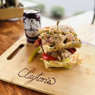 Smoked Chicken Mesquite Sando