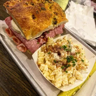 Muffuletta Sando Combo