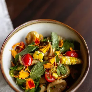 Gnocchi/ corn/ tomato/ mushroom 17