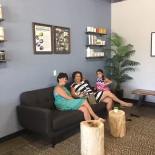 Love the decor and couch was so comfy!