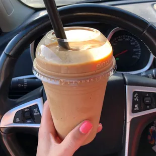 Caramel latte! Omg heaven, and no caffeine