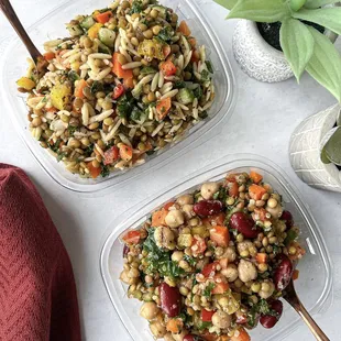 Orzo Lentil and Pure Protein Gabby's Garden Salads