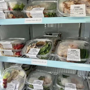 Healthy prepared meals