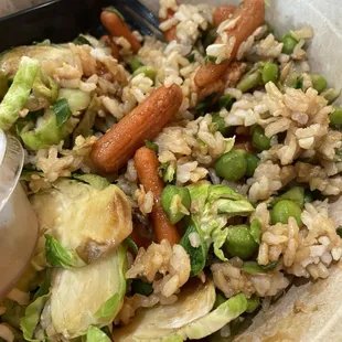 Disastrous Salmon Bowl with UNCOOKED RICE.  Their solution?  More rice....uh no thanks. Didn't even offer a partial refund! 052224