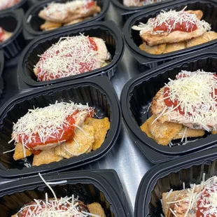 Chicken Parma ravioli