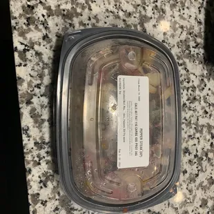 Pepper steak (XP) $1 for extra protein. Not bad!  Snap-Kitchen better get ready to run!