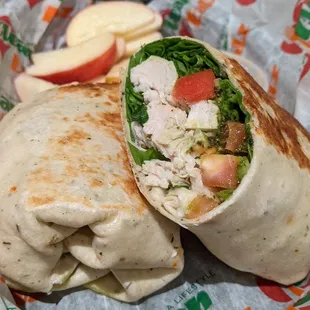 Chicken Pesto Wrap