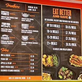 ramen and noodles, menu