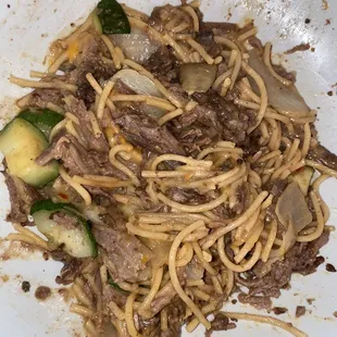 Habachi beef w/ yum yum