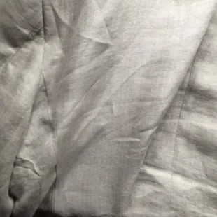 We will make sure the pressed jacket you brought in to have the buttons we melted off replaced, comes back to you extra wrinkled.